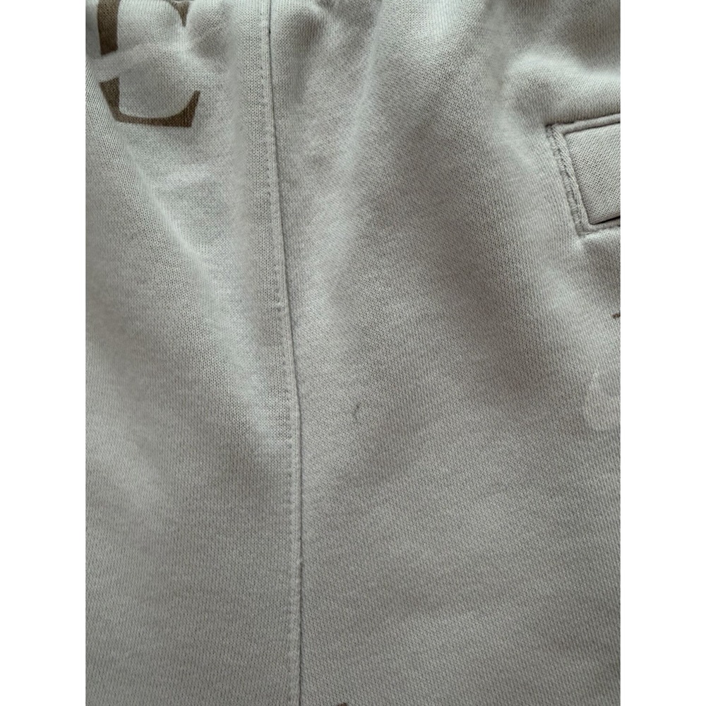Nike Sportswear Sweat Shorts Joggers Mens Size XXL Beige Khaki All Over Print - Picture 7 of 8